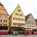 Christmas market stalls on the Marktplatz